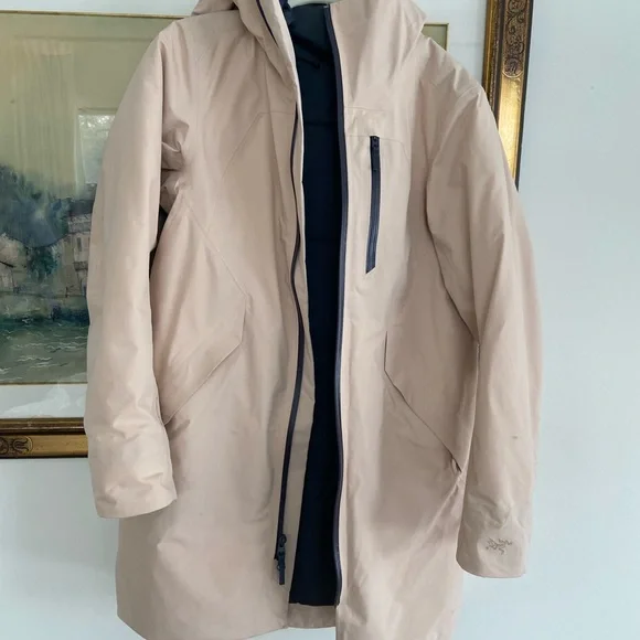 Arcteryx womens gortex sensa parka jacket pink xs - Picture 2 of 10